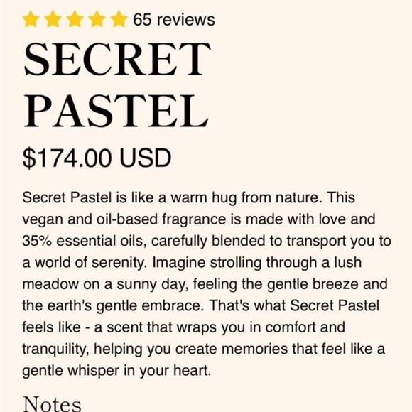 Memoire Secret Pastel Extrait De Parfum - Picture 4 of 4